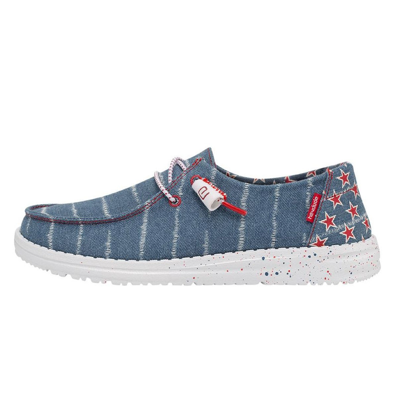 Hey Dude Women's Wendy - Denim Star - 40158-4NR - Profile