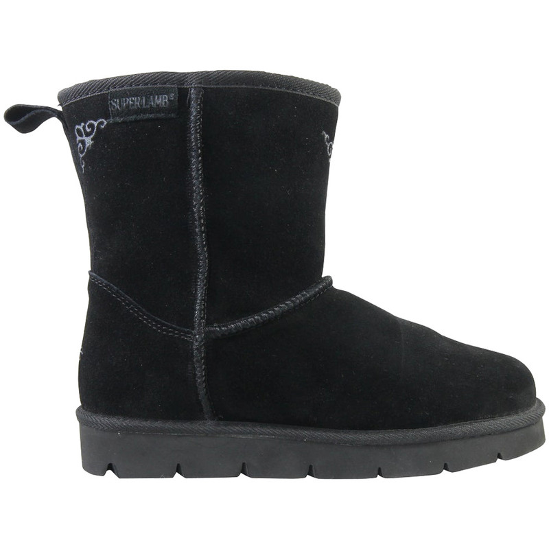 Super Lamb Women's Argali 7.5 - Black - ARGSVN19-001 - Profile