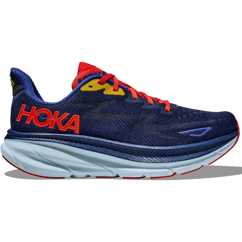 HOKA ONE ONE Men's Clifton 9 - Bellwether Blue / Bluing - 1127895-BBDGB - Profile