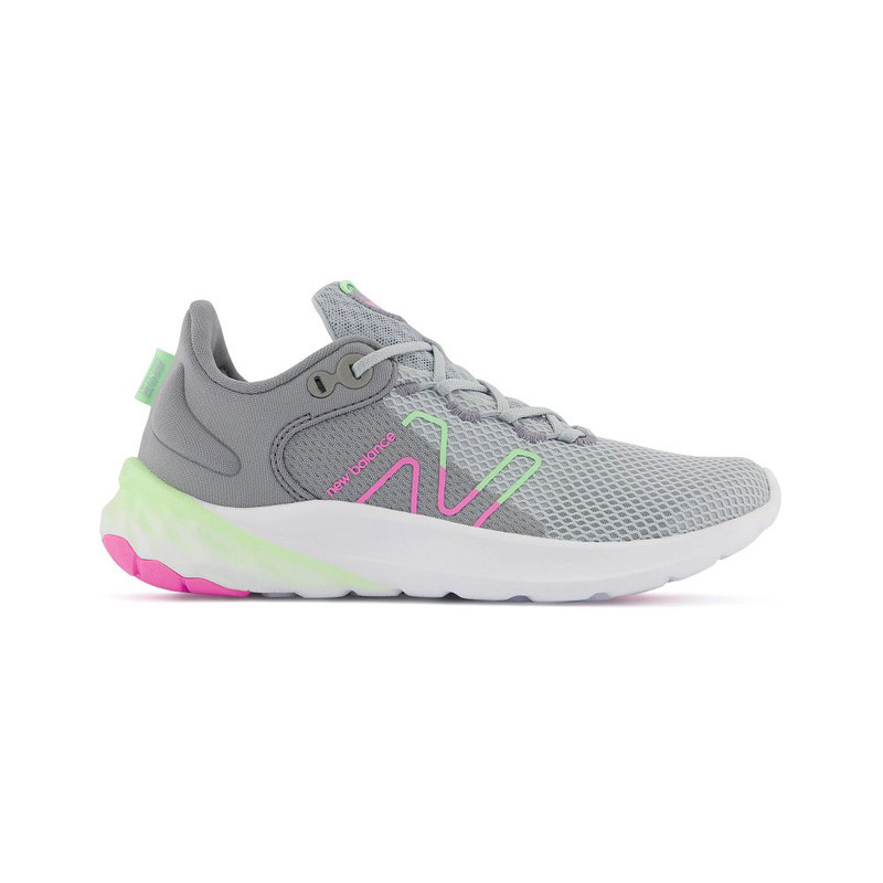 New Balance Little Kid's Fresh Foam - Light Cyclone/Vibrant Spring Glo/Vibrant Pink - PEROVRK2 - Profile