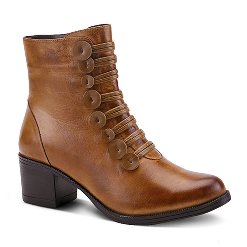 Spring Step Women's Garibaldi - Camel - Garibaldi-CA - Profile