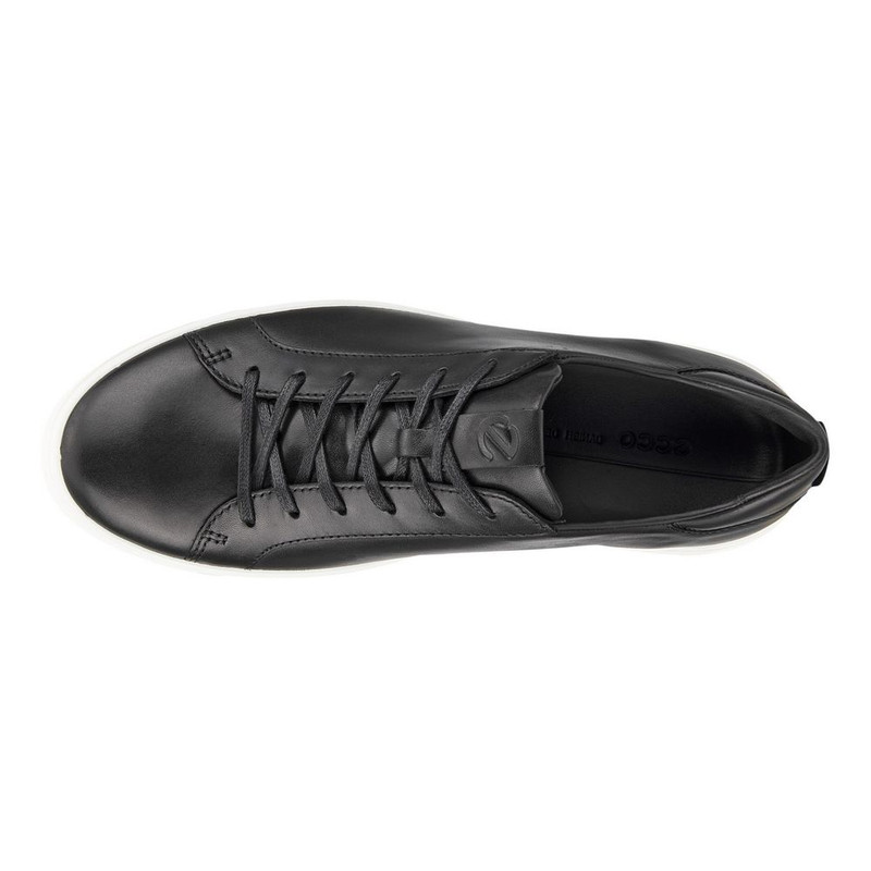 Ecco Men's Street Tray Sneaker - Black