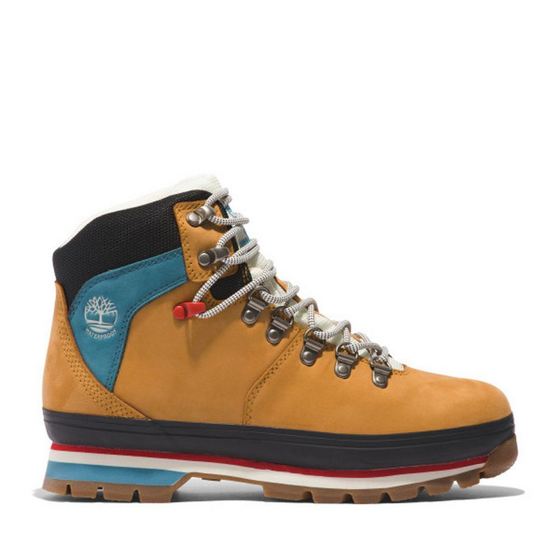 Timberland Women's Euro Hiker Waterproof Boot - Wheat Nubuck - TB0A5QT1231 - Profile