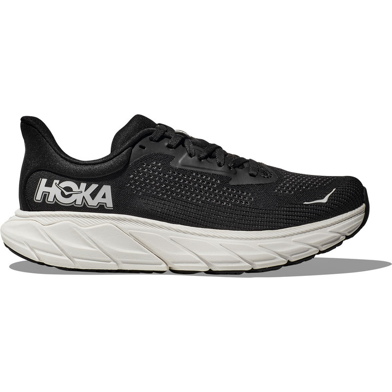 HOKA ONE ONE Men's Arahi 7 - Black / White (Wide Width) - 1147870-BWHT - Profile