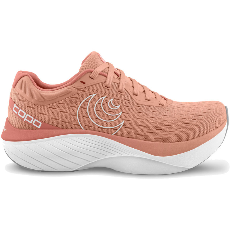 Topo Athletic Women's Atmos - Dusty Rose / White - W069-DRUWHT - Profile