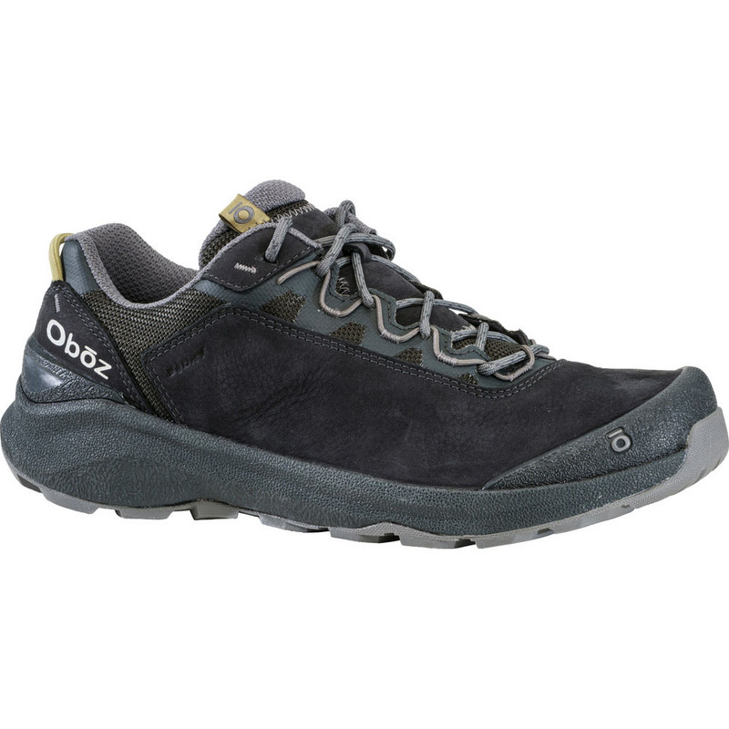 Oboz Footwear Men's Cottonwood Low Waterproof - Black - 78201/Black - Angle