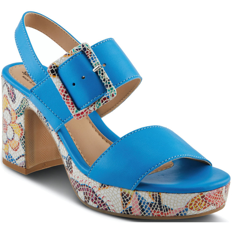 Spring Step Women's Azucar - Royal Blue Multi - Azucar-ROYM - Angle