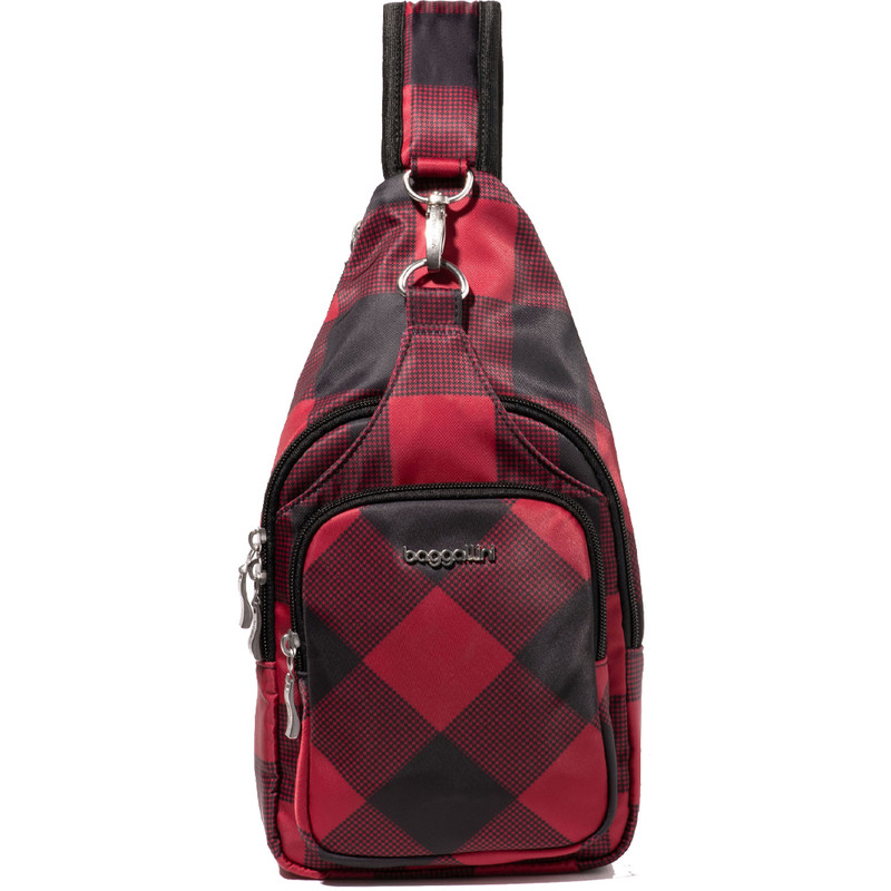 Baggallini Central Park Sling - Red Buffalo - CEP754-B0094 - Profile