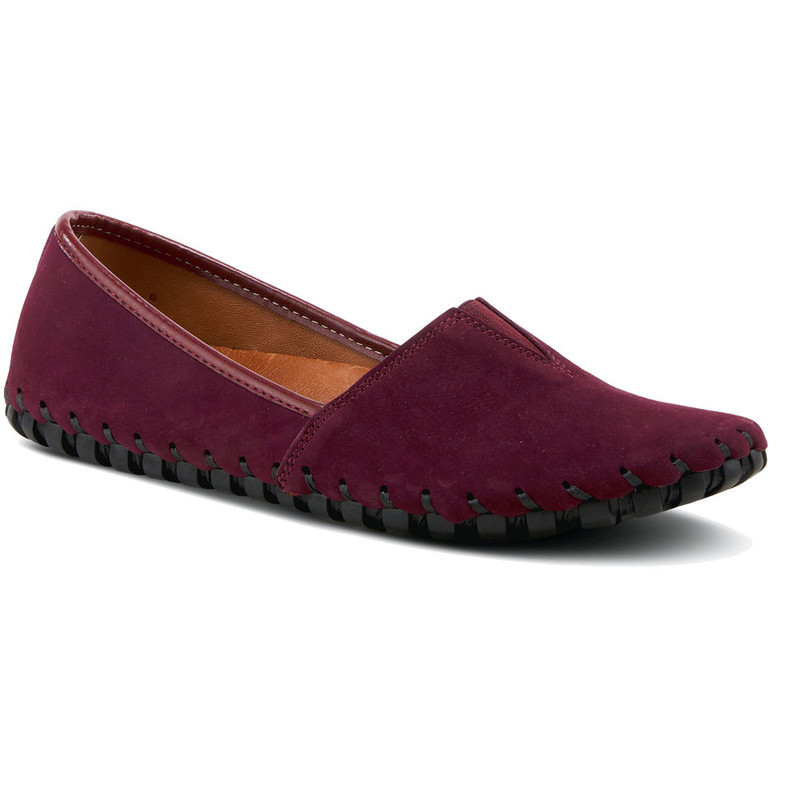 Spring Step Women's Kathaleta - Bordeaux Suede - Kathaleta-BXS - Angle