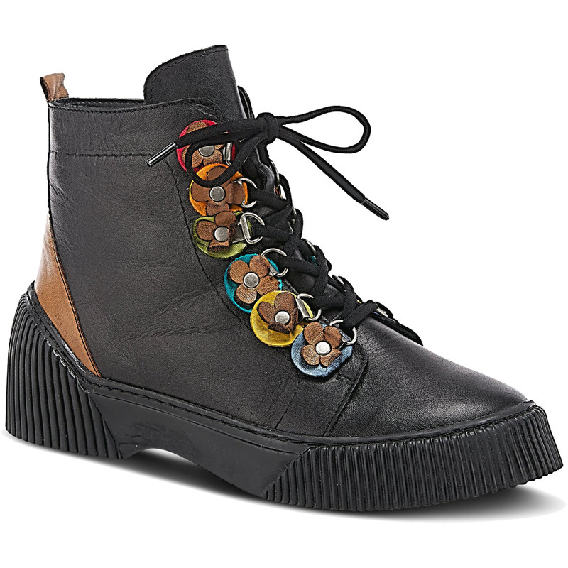 Spring Step Women's Yeba Boot - Black Multi - Yeba/BLM - Angle