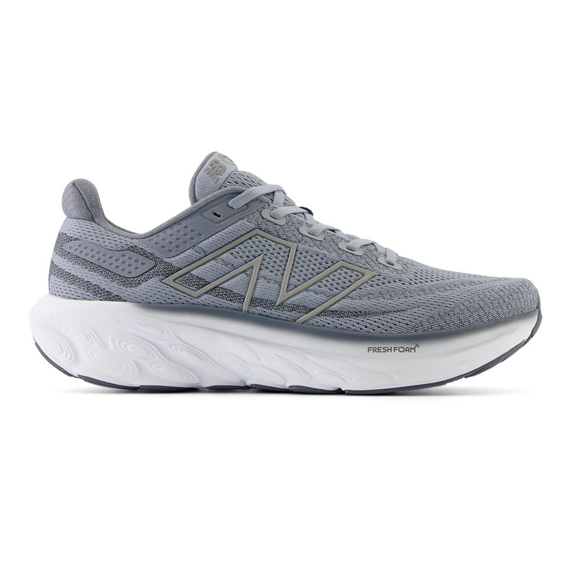 New Balance Men's Fresh Foam X 1080v13 - Steel / Titanium / White - M1080G13 - Profile