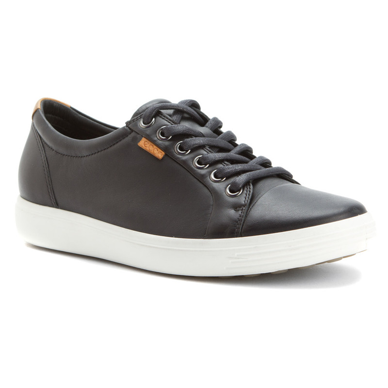 ecco soft 7 sneaker black