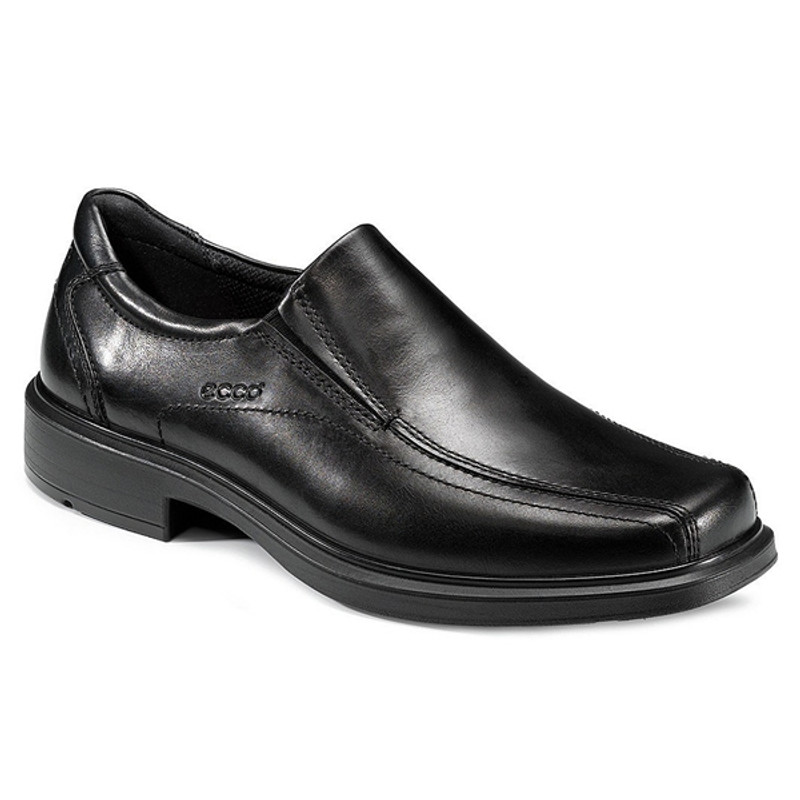 ecco black slip on shoes