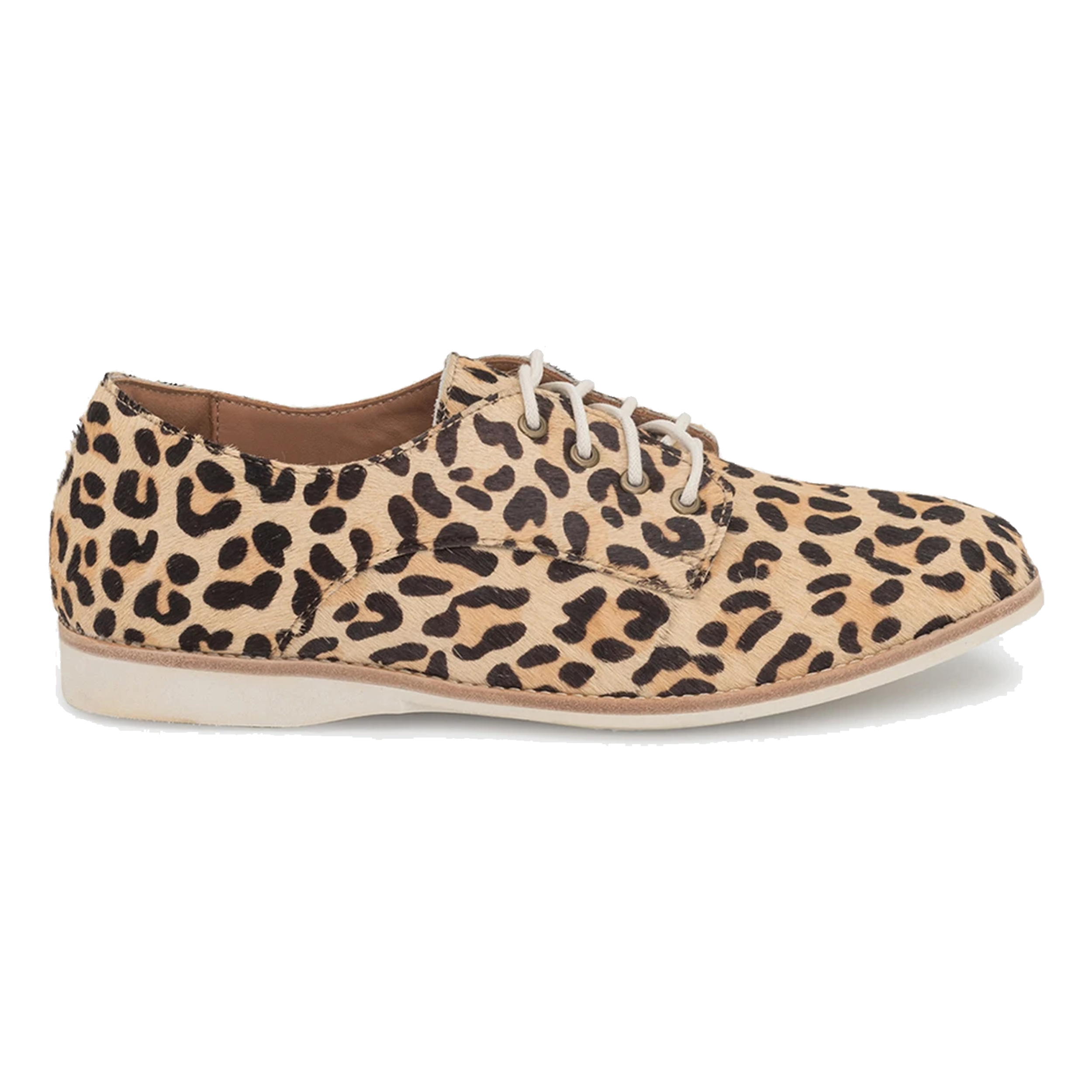 Rollie Women's Derby - Camel Leopard