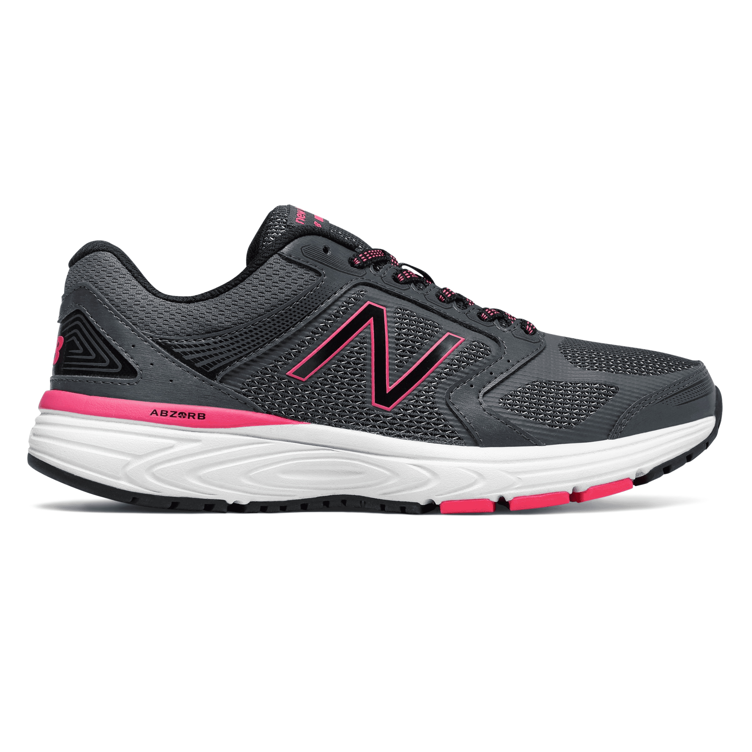 new balance gray and pink