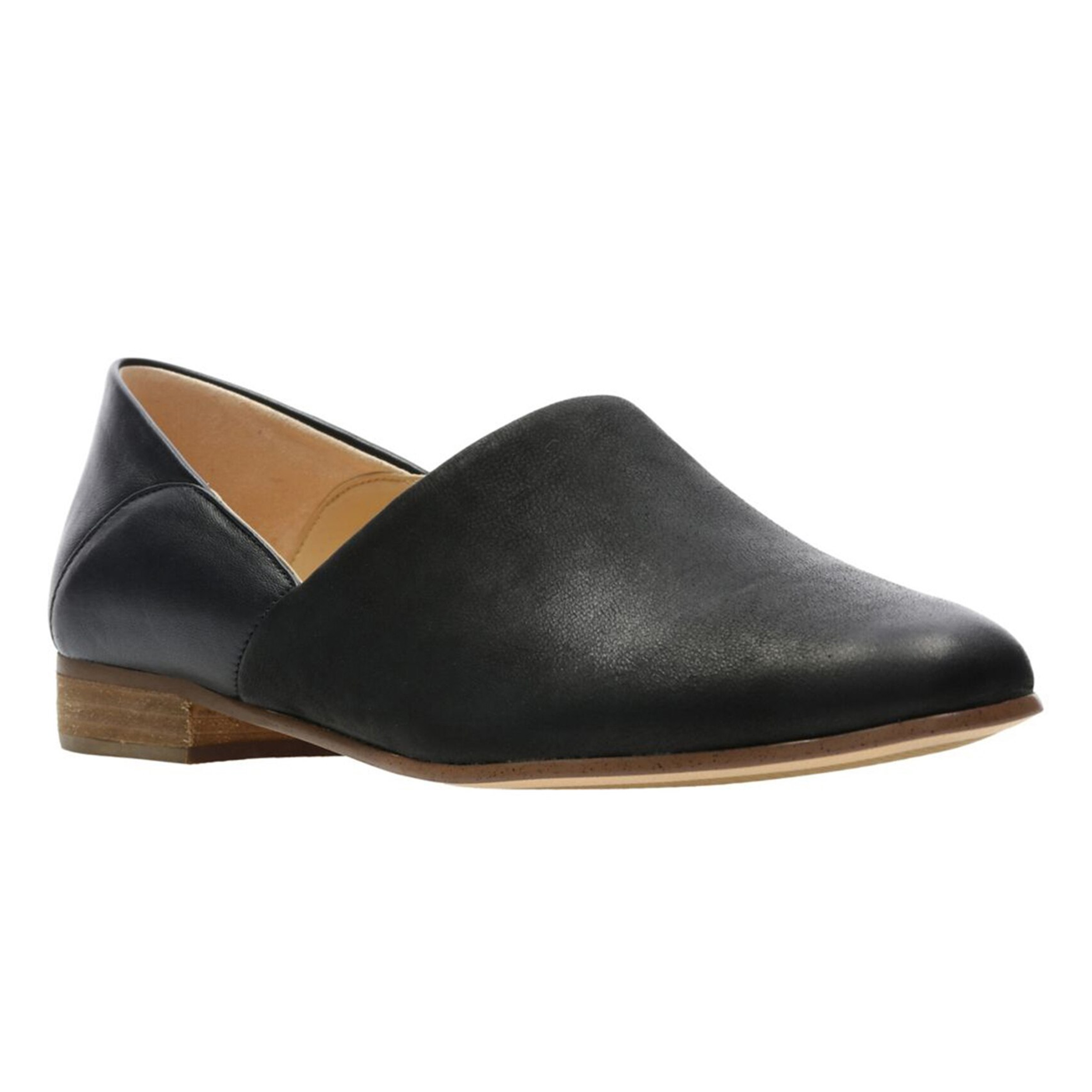 clarks pure tone leather loafers