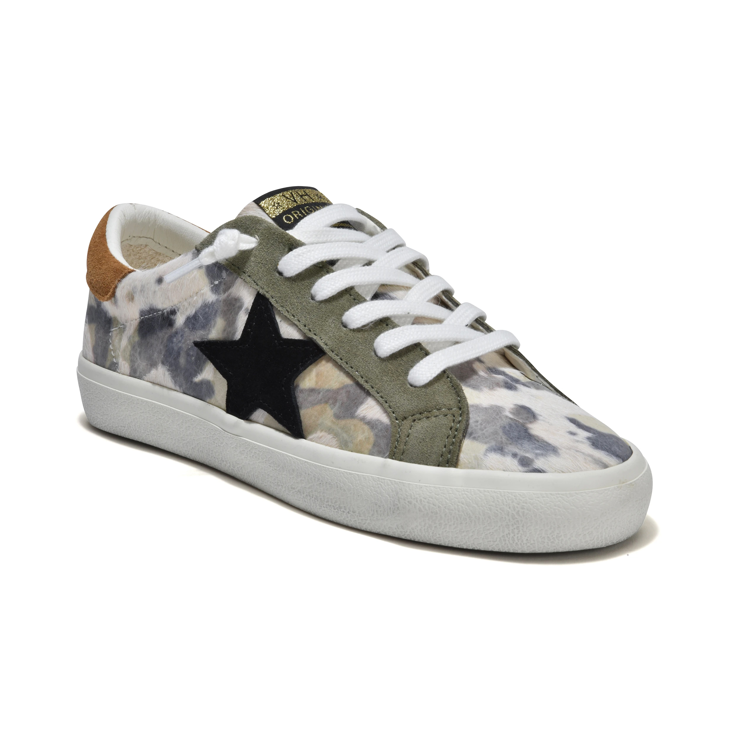 vintage havana camo sneakers