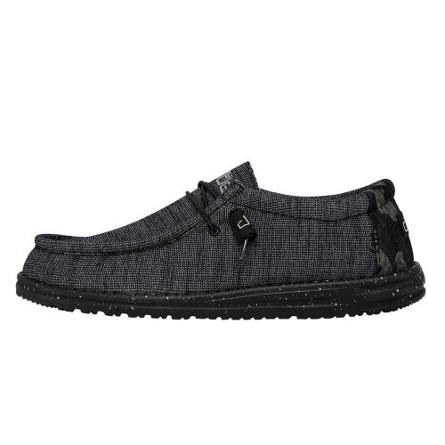 Hey Dude Shoes - Wally Stretch - Total Black