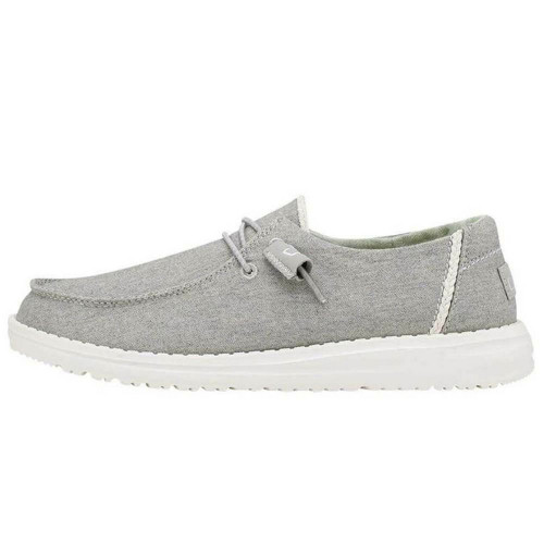 Hey Dude Women's Wendy Chambray Moc Toe Slip-On