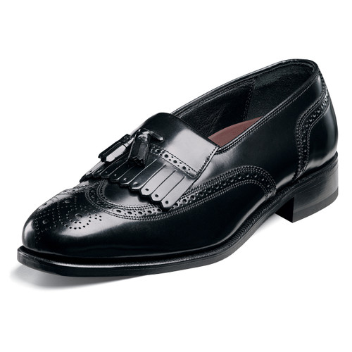 Florsheim Kiltie Tasseled - Black Leather - ShoeStores.com FREE ...