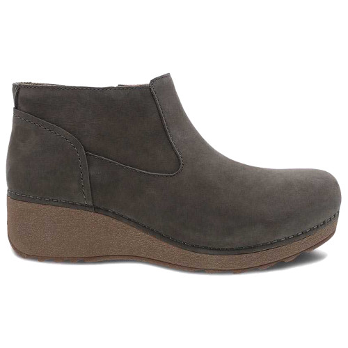 Dansko Women's Charlene Bootie - Taupe Milled Nubuck 42