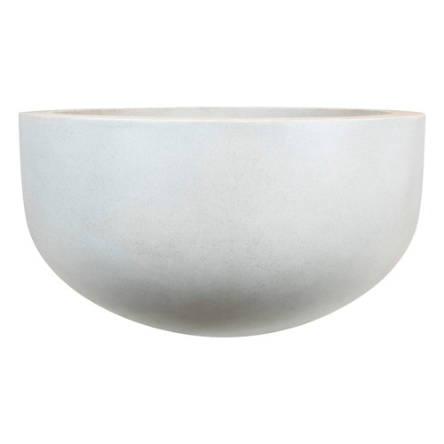 Urban Shallow Bowl White Terrazzo