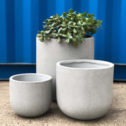 Urbanstyle Tall Egg Cement Set 3