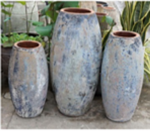 Hidden Treasures is one of our most popular ranges of Earthenware Large Urns and Pots. Rarely identical, each piece has a unique finish of aged whitewash.  Suitable for indoor and outdoor use.