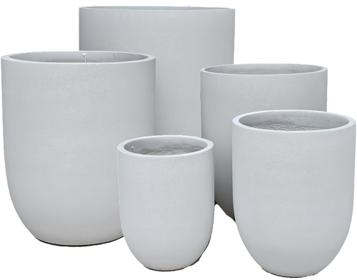 Vaucluse U Planter White Set 5