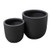 GardenLite Egg Planter Black Set 2