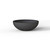 Mojay GRC Lux Concrete Planter Bowl Black 150x50cm