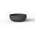 Mojay GRC Lagoon Concrete Planter Bowl Black 150x50cm