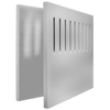Dividing Panel (Solid, Ventilated, Custom) 39.5" Height