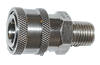 COUPLER 1/2" MPT 303 STAINLESS STEEL