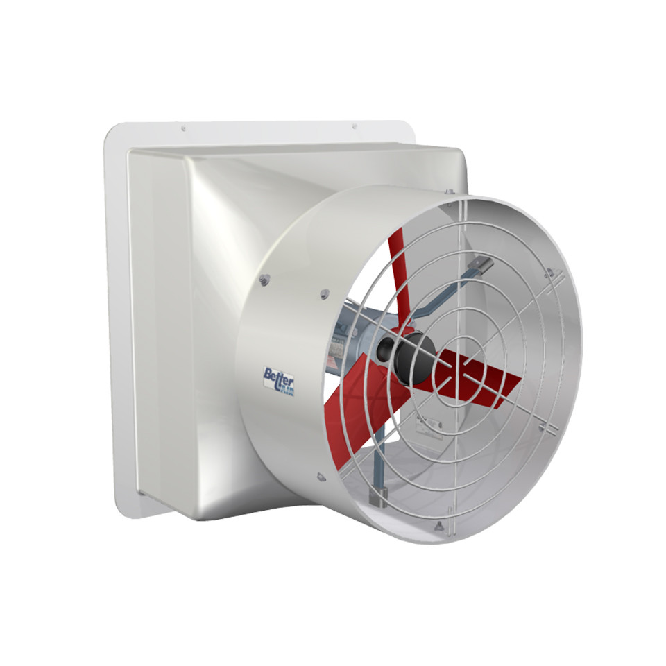 24" POLY WALL MOUNT  EXHAUST FAN APFLPF-2400