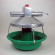 Model ATF Green Feeder w/Swing Down Plastic Pan and Feed Level Cone
