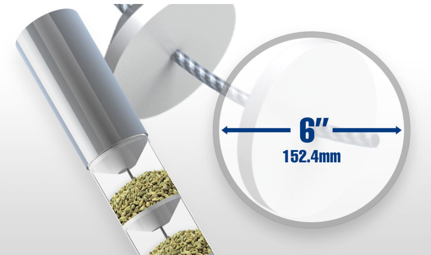 6" DIAMETER TUBE CONVEYOR SYSTEM