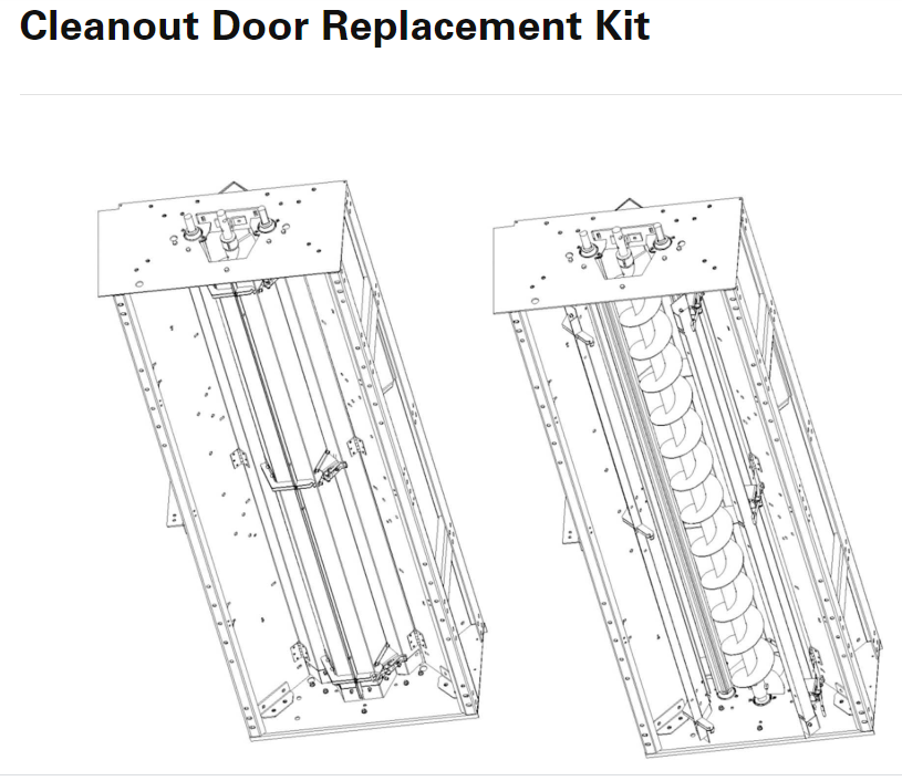 NECO CLEANOUT DOOR REPLACEMENT KIT