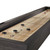 HB Home Blake 12' Shuffleboard Table, Kona