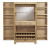 Port Royal Wine & Spirit Cabinet (White Oak)