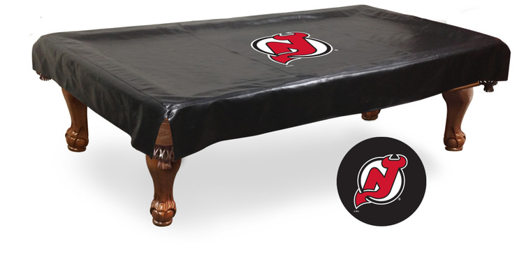 New Jersey Devils 7 Ft Pool Table Cover