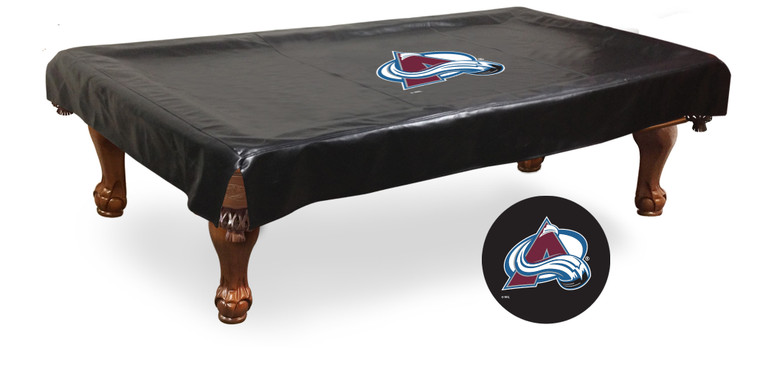 Colorado Avalanche 8 Ft Pool Table Cover