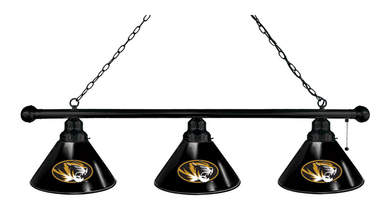 University of Missouri 3 Shade Billiard Light