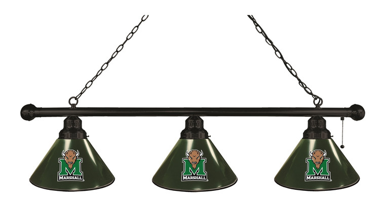 Marshall University 3 Shade Billiard Light