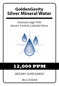 12,000 PPM Colloidal Silver Immune Support Supplement – 8 oz (236 ml) -Non-Toxic High PPM Atomic Trace Minerals. 12,000 PPM Colloidal Silver Immune Support Supplement – 8 oz (236 ml) -Non-Toxic High PPM Atomic Trace Minerals.
