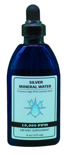 10,000 PPM Atomic Particle Trace Mineral Colloidal Silver 1000 X More ...