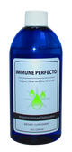 Immune Perfecto - Colloidal Silver, Copper and Zinc Immune Support Supplement – 8 oz (236 ml) -Non-Toxic High PPM Atomic Trace Minerals.