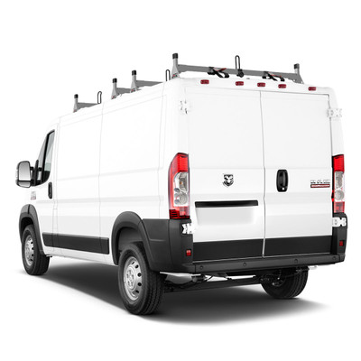 H1 Ladder Rack For RAM ProMaster Cargo Van 2013-On - Stainless Steel