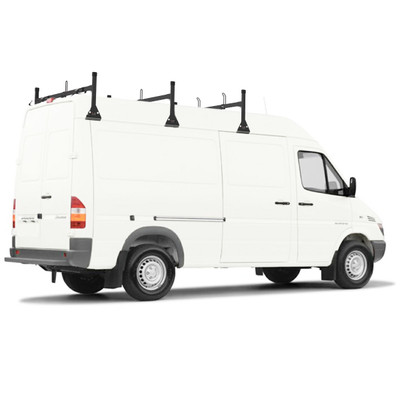 H1 Ladder Rack For Sprinter 2002-06 High Roof - Black