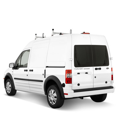 H1 Ladder Roof Rack for Ford Transit Connect 2010-13 - White